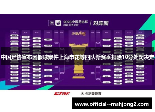 中国足协宣布因假球案件上海申花等四队新赛季扣除10分处罚决定 中国足协宣布因假球案件上海申花等四队新赛季扣除10分处罚决定